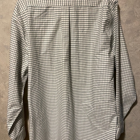 LL Bean Shirt Adult 17-36 plaid Long Sleeve Traditional Fit Button Close 237807 - Picture 4 of 4